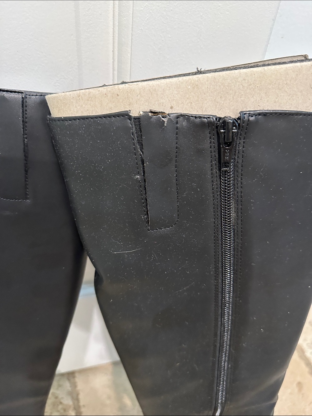 Nine West Knee high Leather Boots - Picture 8 of 9